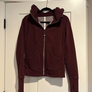 Lululemon size 6 full zip scuba hoodie